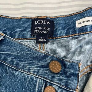 J.Crew High-Rise Straight Jeans